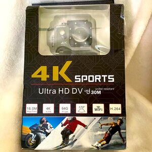 4K Sports Action Camera-NIB